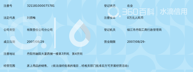 江苏圣罗兰寝品云阳分公司